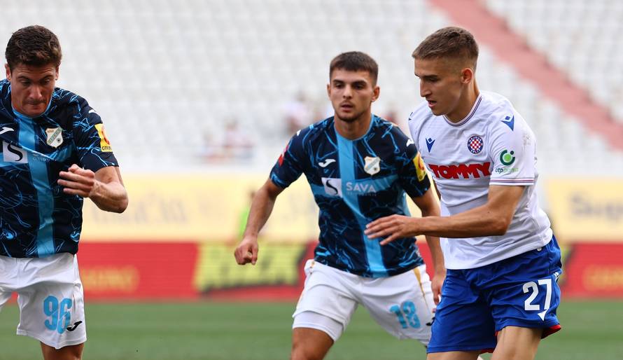 Zaostala utakmica 2. kola SuperSport HNL-a između Hajduk i Rijeka