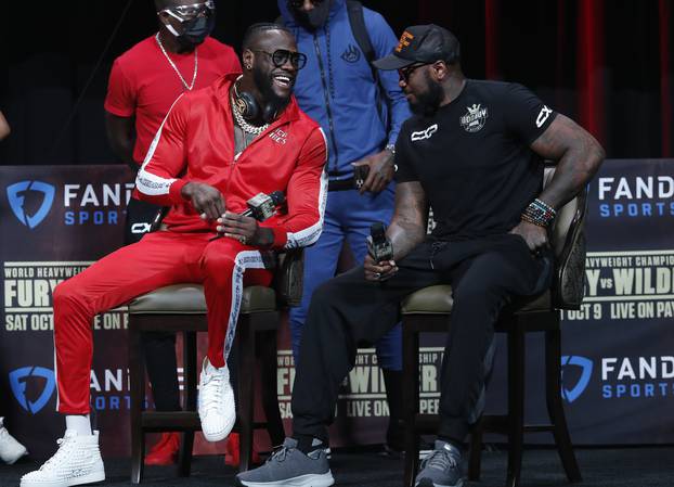 Tyson Fury and Deontay Wilder Press Conference