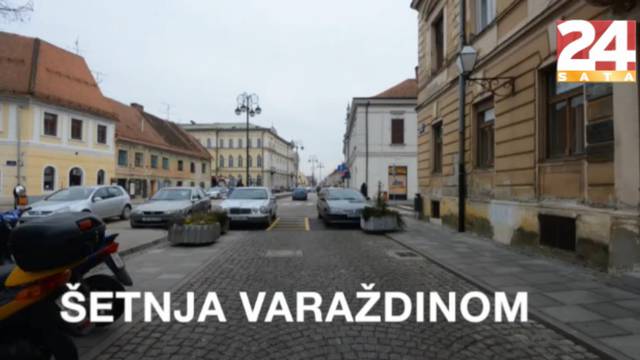 Šetnja Varaždinom u 1157 fotografija spojenih u video
