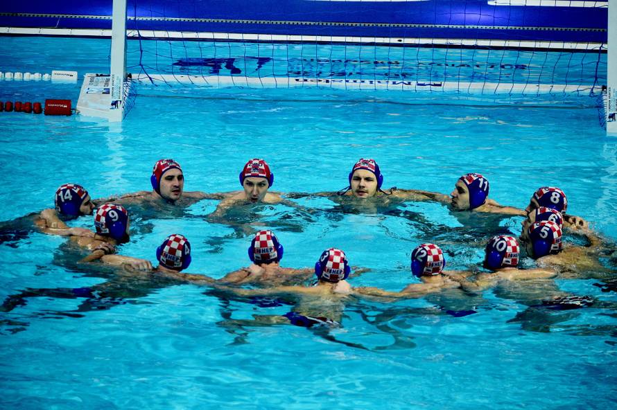 Beograd: Utakmica 3. kola druge faze EURA vaterpolista Hrvatska - Italija 