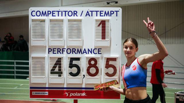 Zagreb: Jana Koščak oborila je svjetski rekord u petoboju