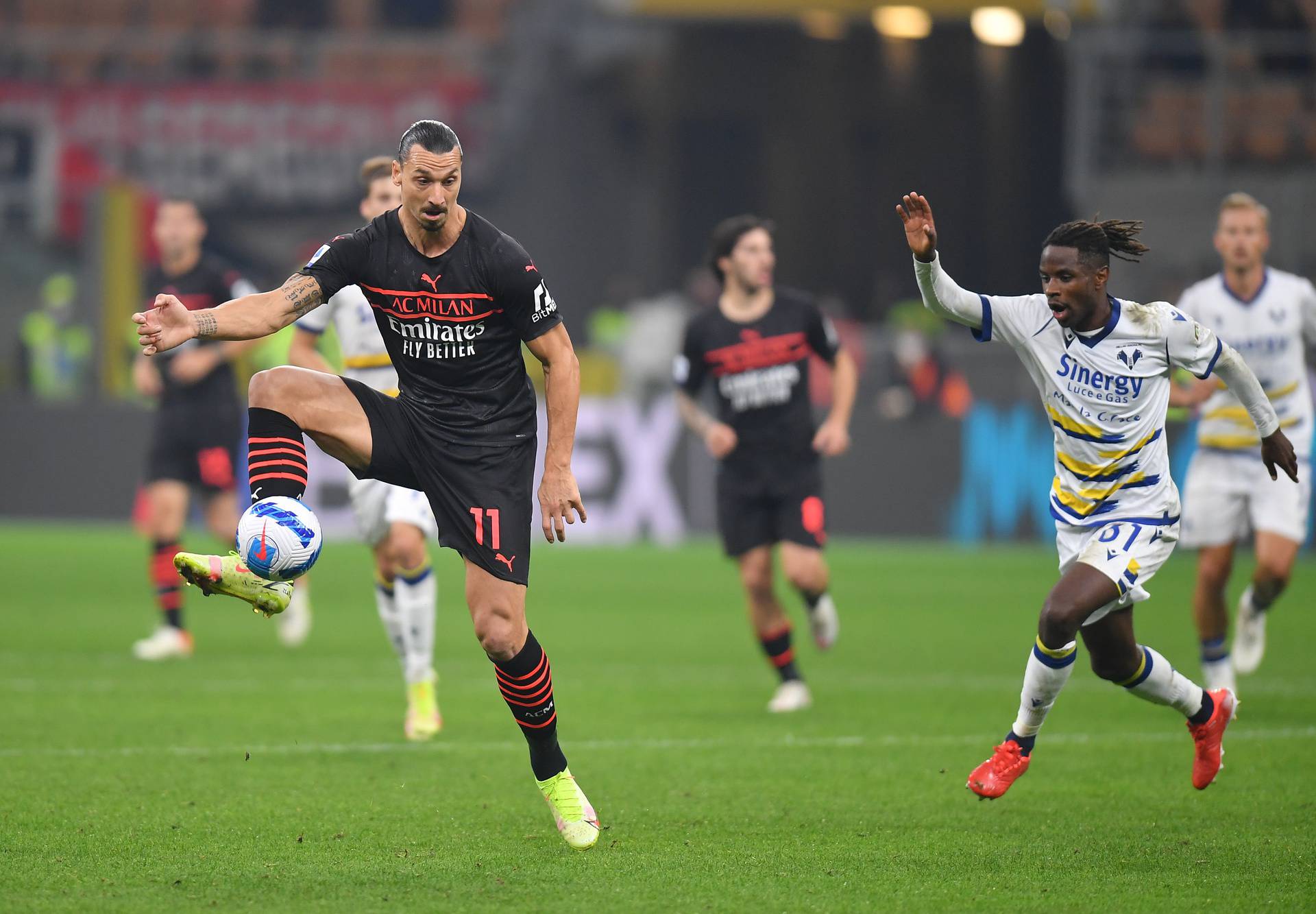 Serie A - AC Milan v Hellas Verona