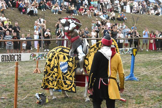 Viteške borbe na konjima privukle posjetitelje Renesansnog festivala u Koprivnici