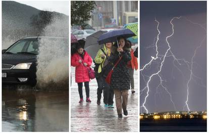 Moguće  poplave? Ciklona nam donosi obilnu kišu i grmljavinu 