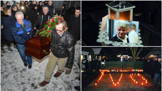 Ivo Gregurević zadnji puta u svojoj kući: Tisuće ljudi plakalo