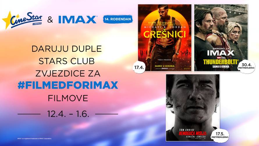 2025. je IMAX® godina!