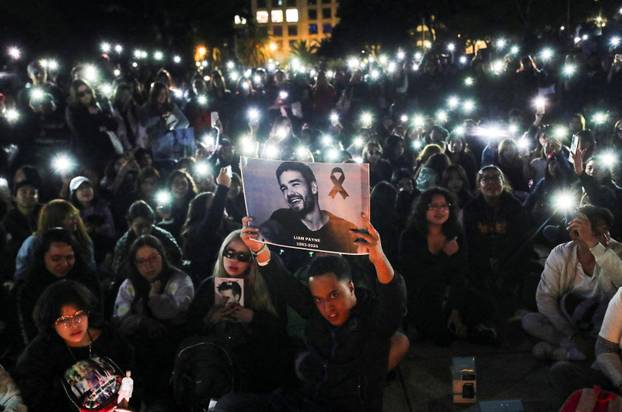 One Direction fans gather to pay tribute to Liam Payne, in Mexico City