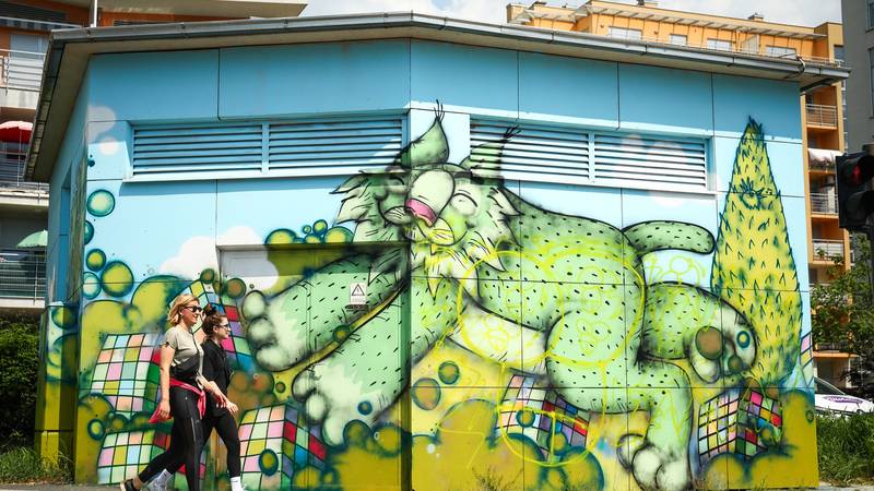FOTO Zagreb ima novi mural! Pogledajte risa u naselju Ris 15 pxl 010525 132046330