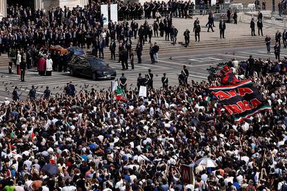 Funeral of former Italian Prime Minister Silvio Berlusconi at the Duomo Cathedral, in Milan