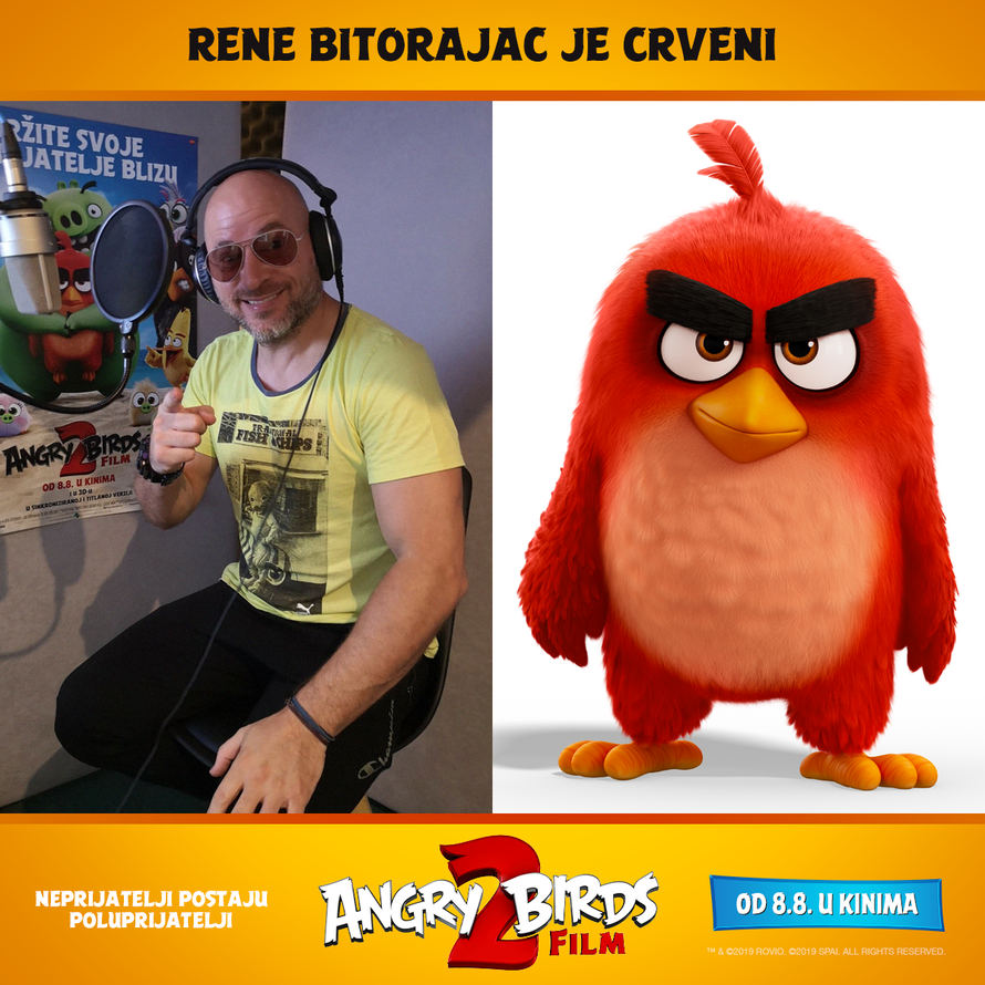 Predstavljamo glumačku ekipu sinkronizacije „Angry birds 2“