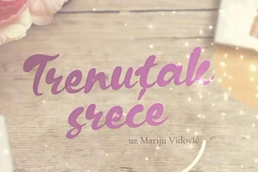 Trenutak sreće uz Mariju Vidović