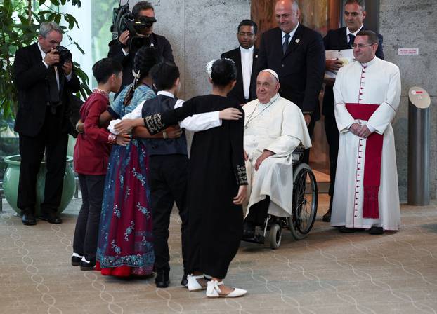 Pope Francis visits Singapore