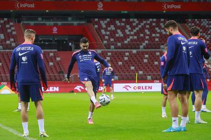 FOTO Dalić se na posljednjem treningu zadržao u razgovoru s dvojicom reprezentativaca...