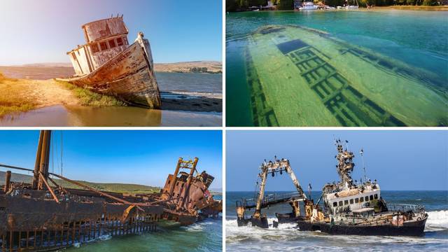 12 nevjerojatnih fotografija nasukanih olupina brodova