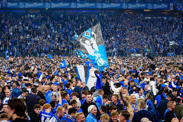 GER, Hamburger SV vs. SSV Ulm, Fussball, 2. Bundesliga, Spieltag 33, Saison 2024/2025, 10.05.2025