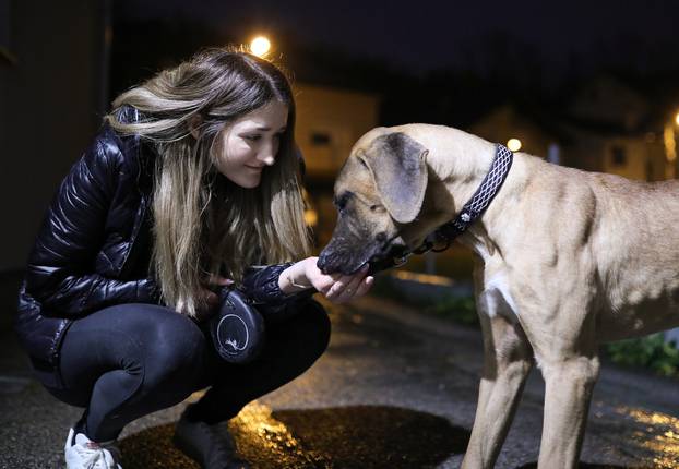 Zagreb: Ponovni susret Ruže Mihaljević i njenog izgubljenog psa Kana nakon 4 mjeseca potrage