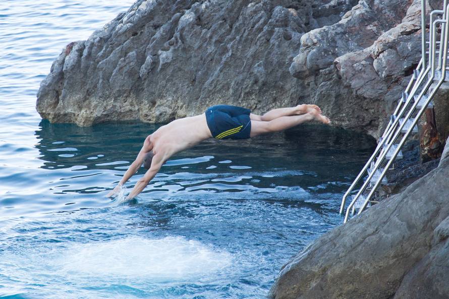 Dubrovnik: Edin Džeko s djevojkom Amrom na odmoru
