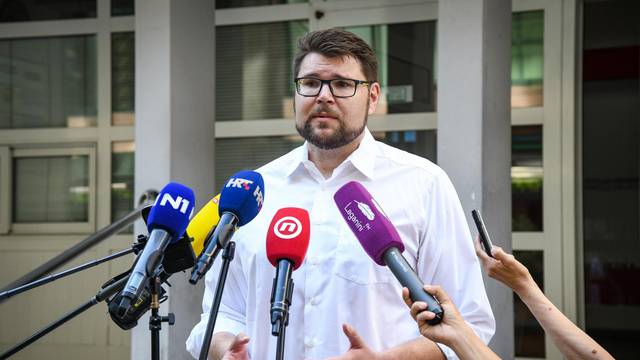 Zagreb: Peđa Grbin o svojoj kandidaturi za predsjednika SDP-a