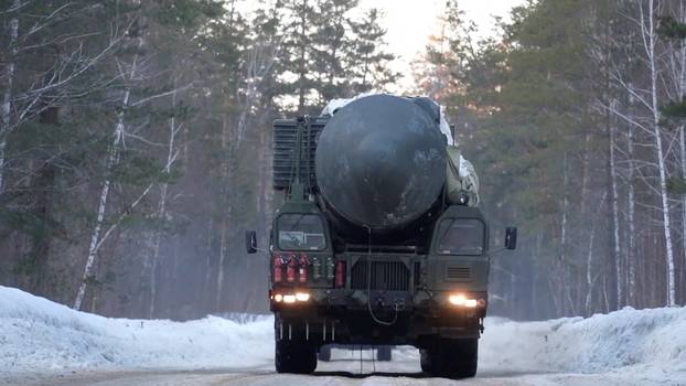 Russian nuclear missile forces hold drills in Siberia