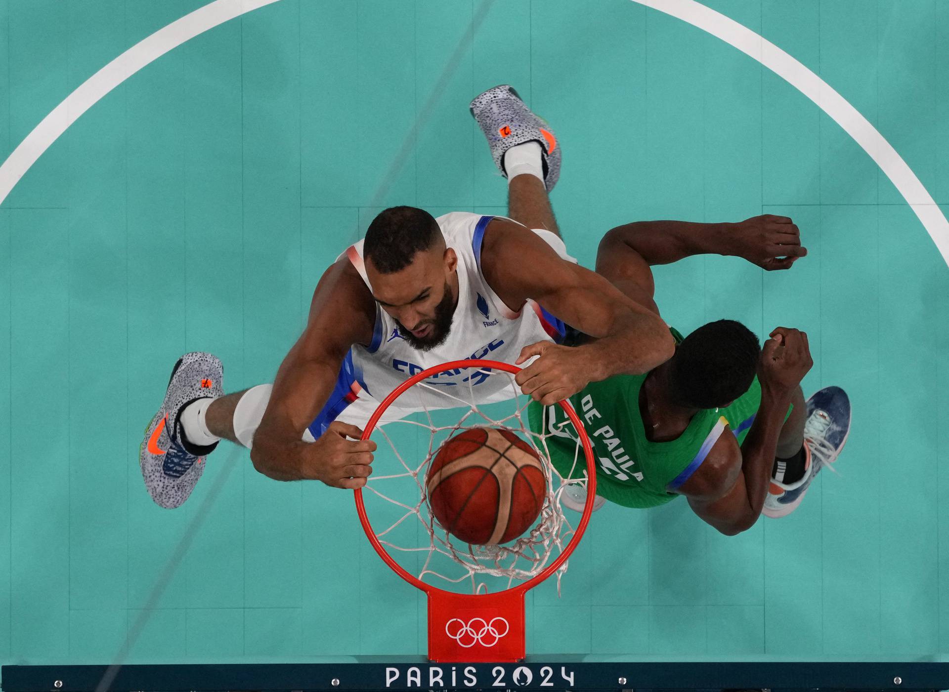 Basketball - Men's Group Phase - Group B - France vs Brazil