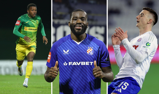 Ovo su najveći transferi u HNL-u ove zime. Rijeka prodala glavne igrače, Dinamo najviše trošio...