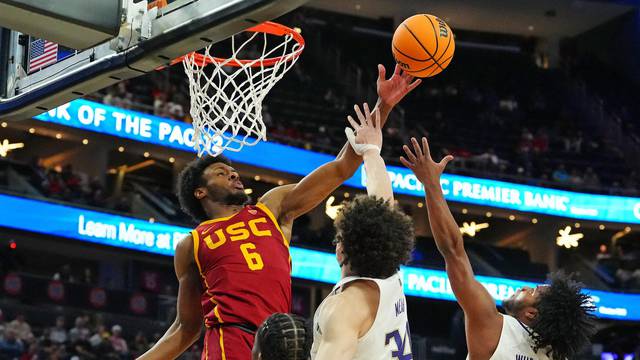 NCAA Basketball: Pac-12 Conference Tournament First Round USC vs Washington