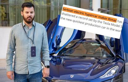 Kakav gaf: Rimac Automobile nazvali srpskim proizvođačem...