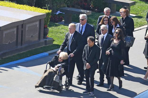 Kirk Douglas funeral in Los Angeles, CA