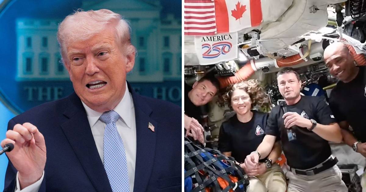 Hello, President here: Donald Trump congratulated the crew of Artemis II on their historic success