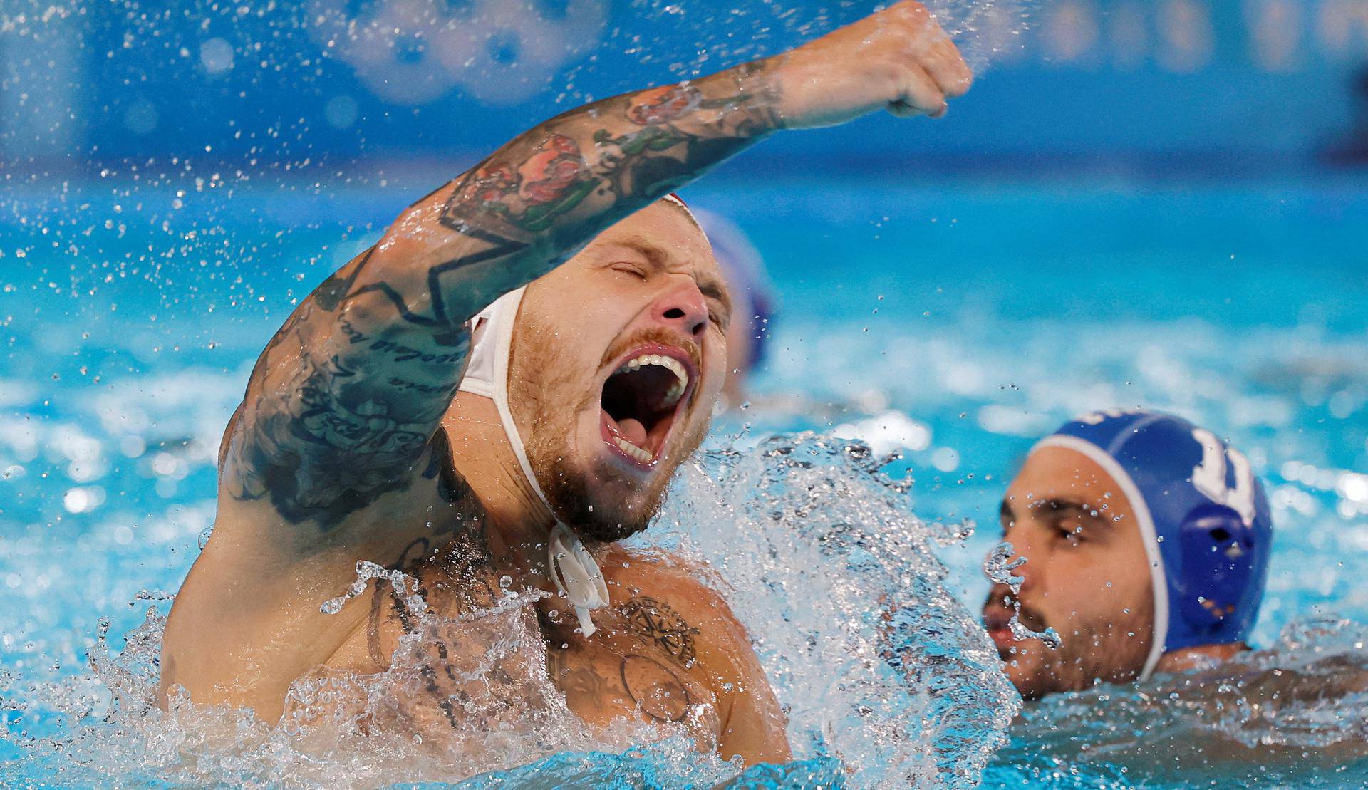 Water Polo - Men's Preliminary Round - Group A - Croatia vs Greece