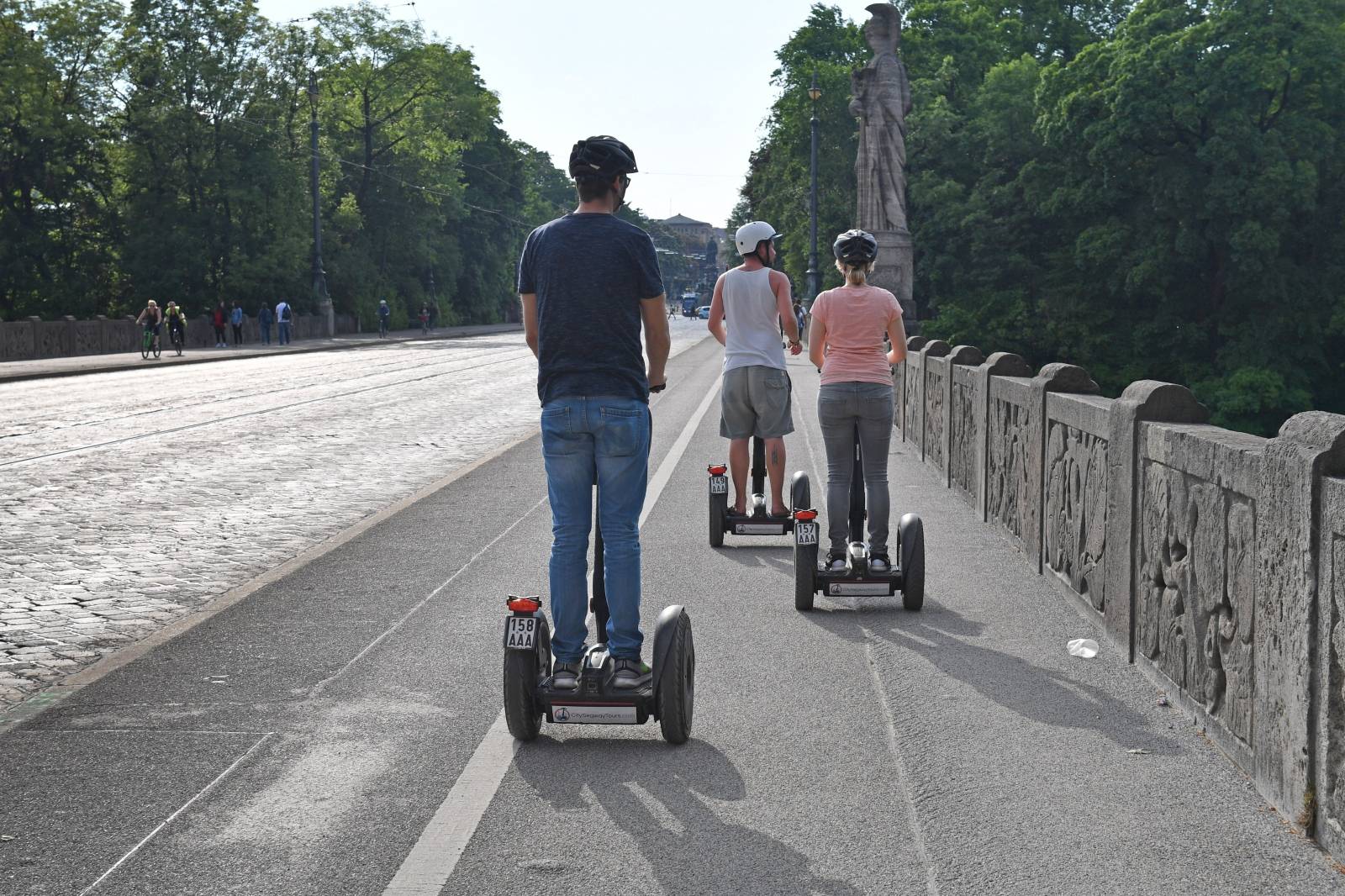 Segway before going out.