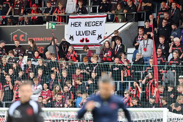 Navijači na utakmici Midtjyllanda i Rijeke u play-offu za ulazak u UEFA Konferencijsku ligu