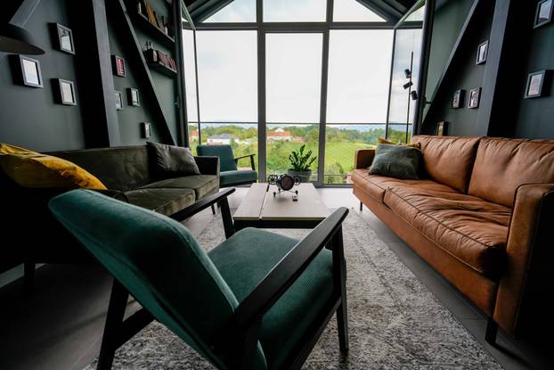 FOTO Wellness oaza u blizini Zagreba: Moderna 'koliba' savršen je spoj luksuza i prirode