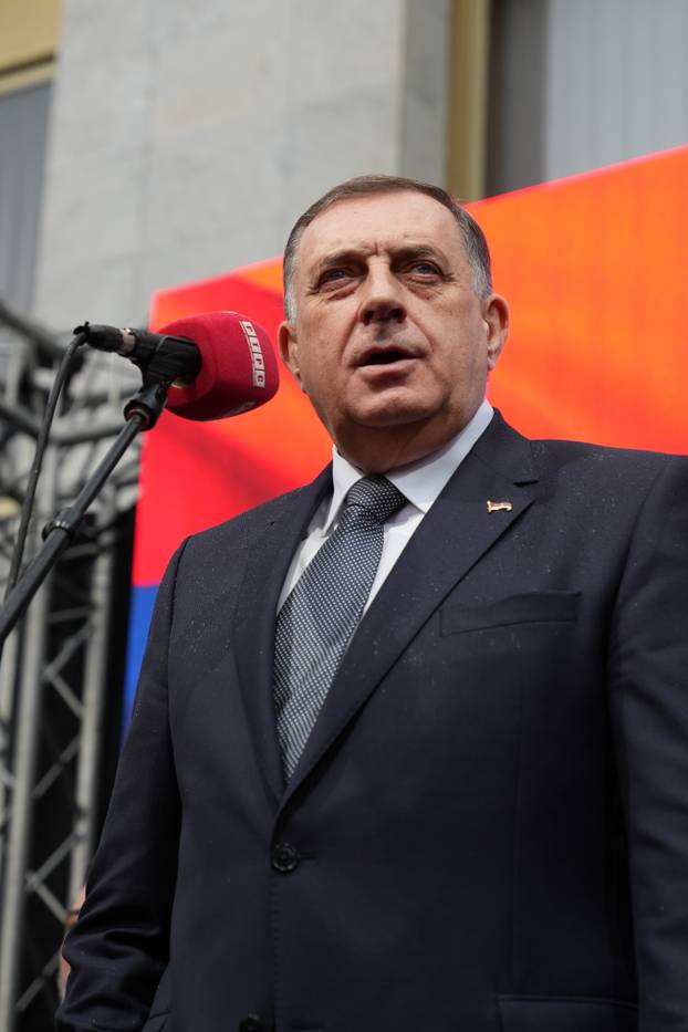 Banja Luka: Skup podrške Miloradu Dodiku nakon izricanja presude