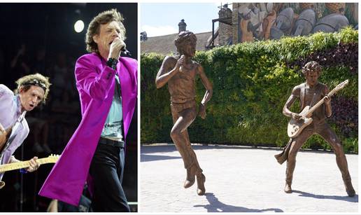 Legende Rolling Stonesa Mick Jagger i Keith Richards dobili skulpture u rodnom gradu