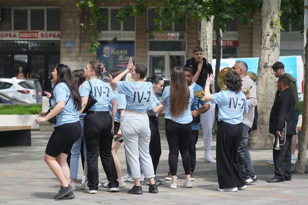 Beogradski maturanti proslavili zadnji dan škole