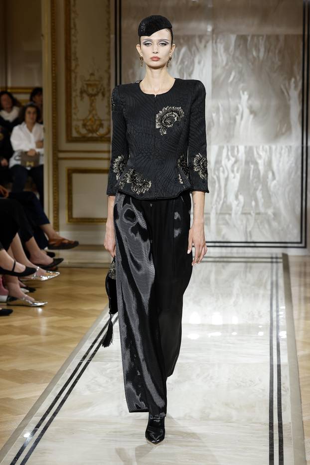 GIORGIO ARMANI PRIVÃ Haute Couture Fall/Winter 2025-2026 Runway during Paris Haute Couture Fashion Week on July 2025 - Paris; France 08/07/2025