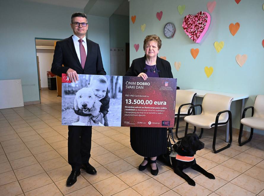 Donacija PBZ grupe omogućila edukaciju terapijskog psa za djecu u Centru Dubrava