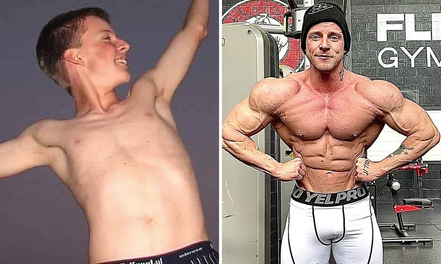 E to se zove transformacija: Bio je kržljavac, a sad je He-Man!