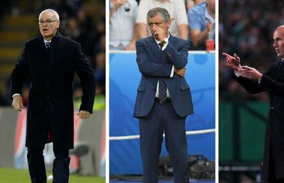 Finale izbora najboljeg: Ranieri, Santos i Zidane za naj trenera