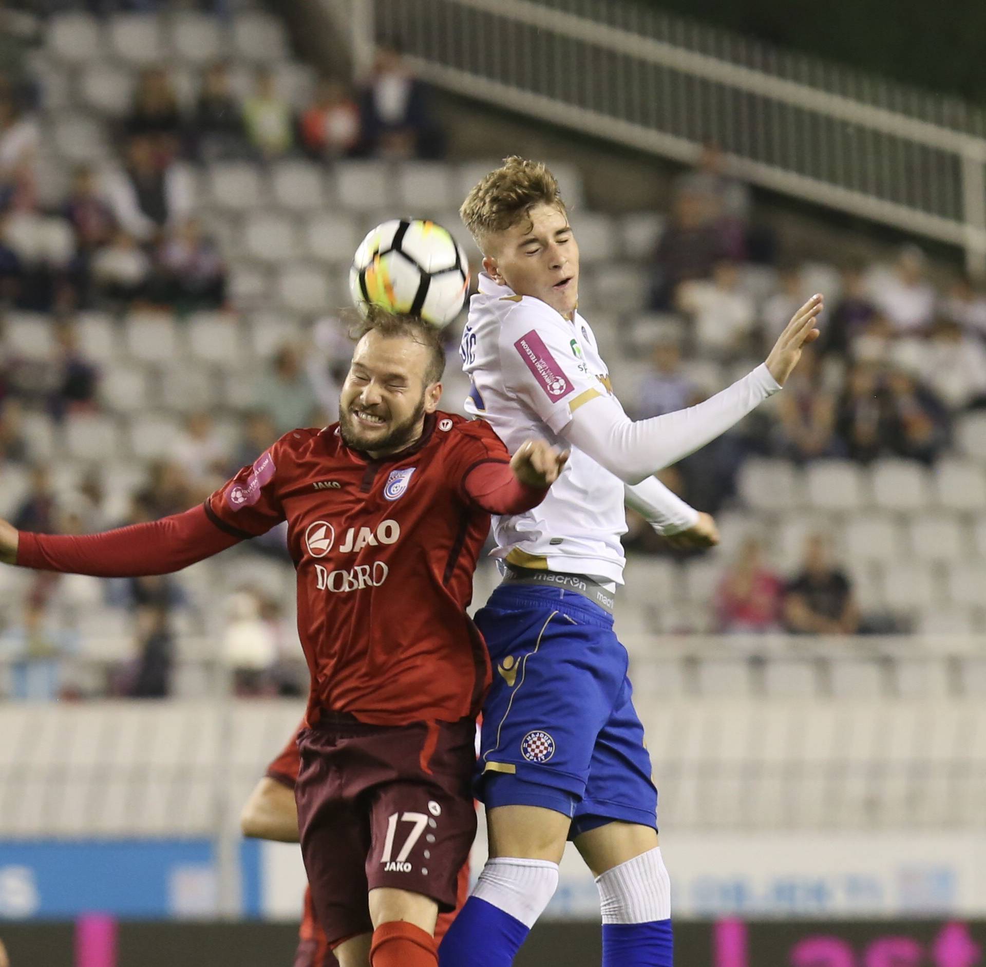 Hajduk 'bombama' Radoševića i Bašića srušio borbenu Cibaliju