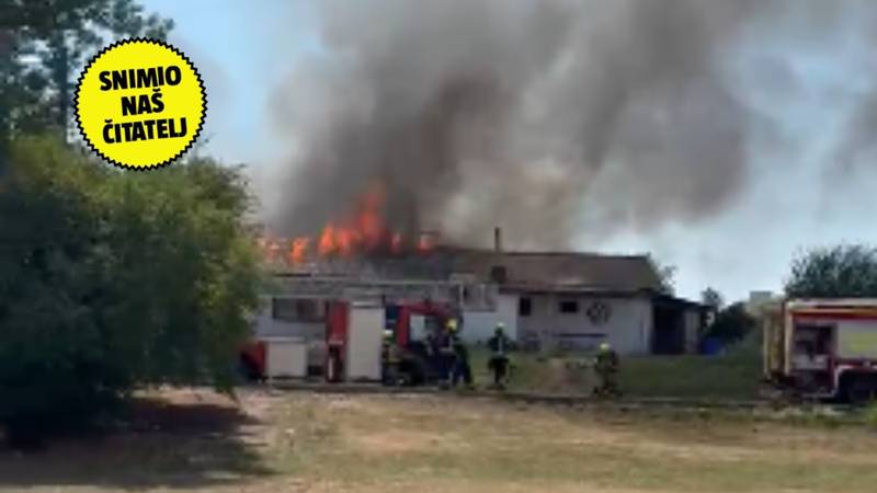 VIDEO Crni dim u Zagrebu: 'Gori kuća uz sam nasip kod Mosta mladosti, vatrogasci na terenu'