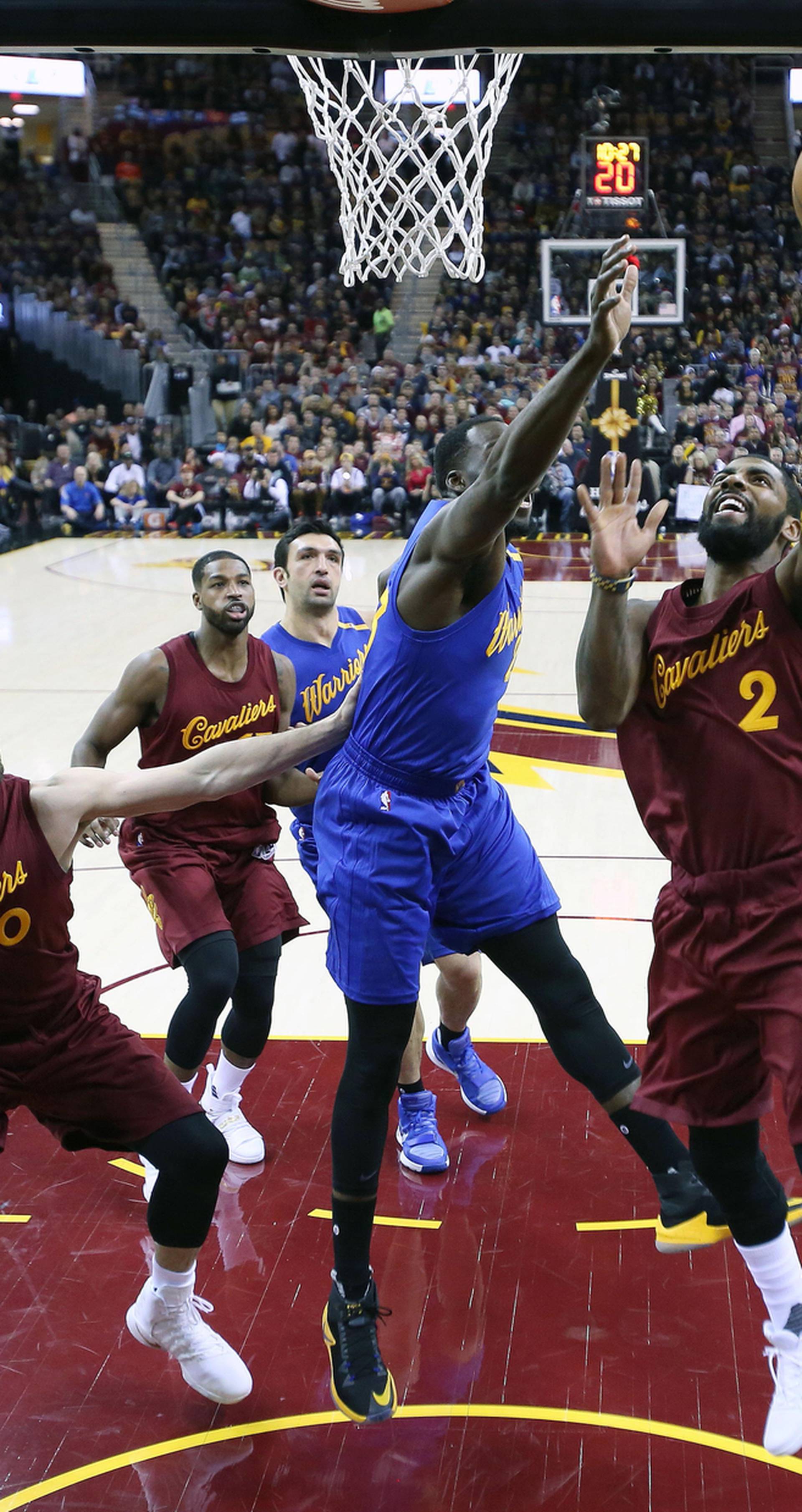 NBA: Golden State Warriors at Cleveland Cavaliers