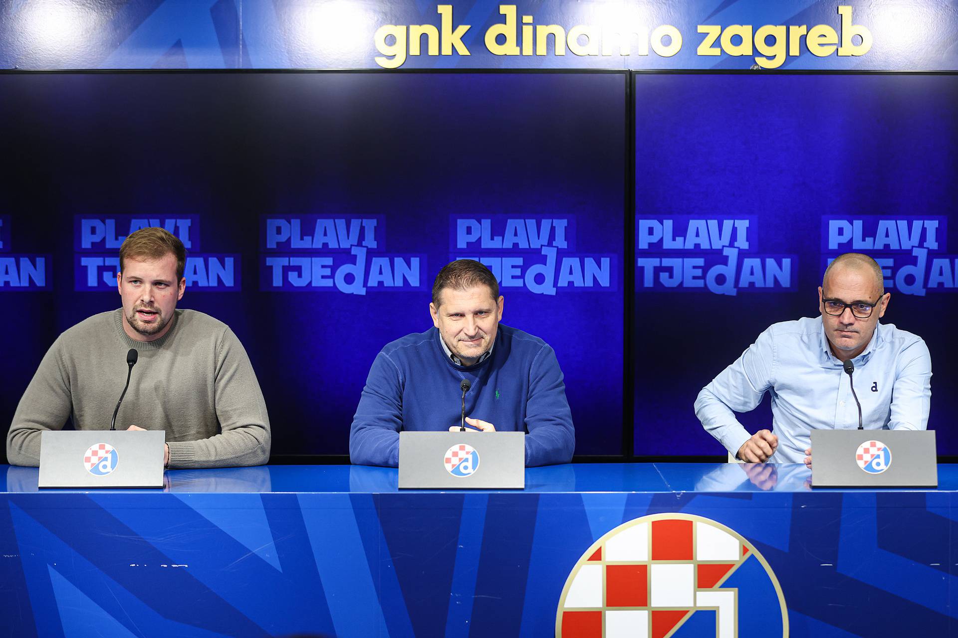 Zagreb: Konferencija za medije GNK Dinamo  povodom nadolazećeg Plavog tjedna 