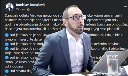 Tomašević: Sud je rekao da se ne radi o stečenim pravima, dat ćemo više vremena za ukidanje