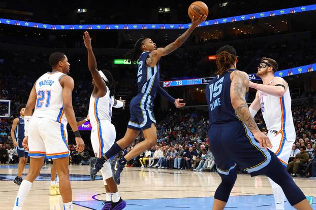 NBA: Oklahoma City Thunder at Memphis Grizzlies