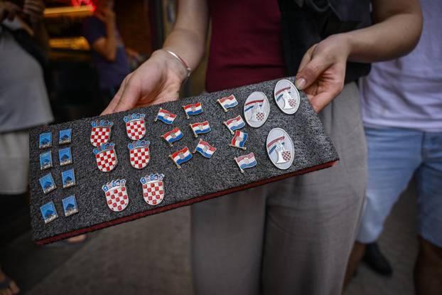 Zagreb: Atmosfera u centru grada uoči sutrašnjeg koncerta Marka Perkovića Thompsona