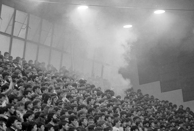 Druga utakmica finala play-offa Prvenstva Jugoslavije 1986. godine, KK Cibona - KK Zadar