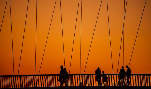 FOTO Prekrasni prizori zalaska u Osijeku ostavljaju bez daha