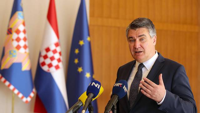 Zagreb: Zoran Milanović dao je izjavu medijima